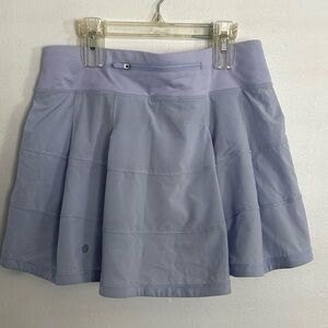 Lululemon Pace Rival Mid-Rise Skirt 
Pastel Blue
13” length size 6